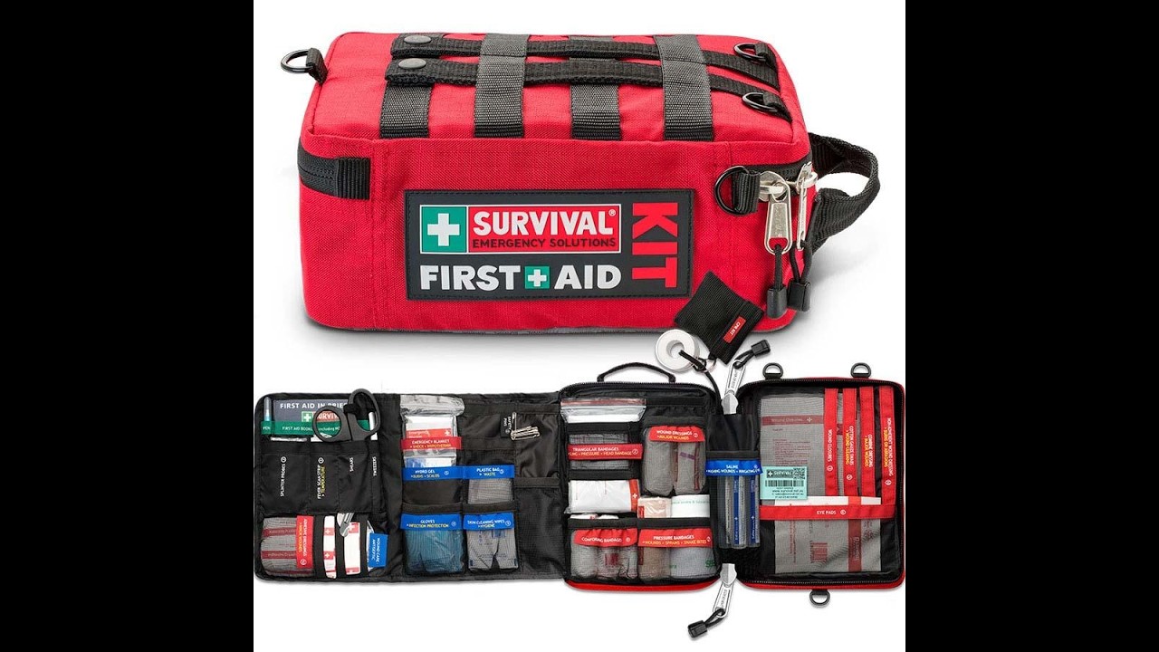 Survival First Aid Kit - L, CZ verzia Rozbalenie a predstavenie náplne lekárničky. Unboxing