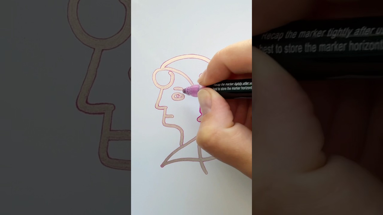 How To Draw a Perfect Face In 20 Seconds? 
