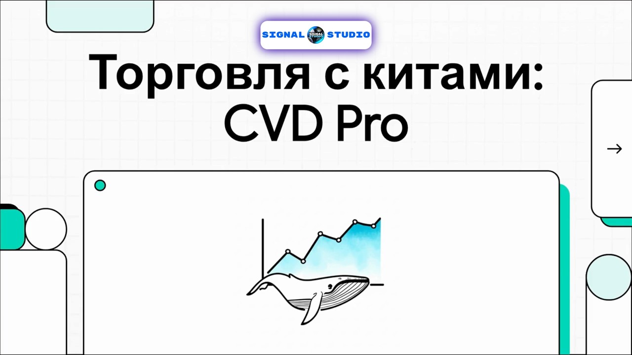 Как понять, когда киты продают? CVD Pro - ГЛАВНЫЙ ИНДИКАТОР 2025