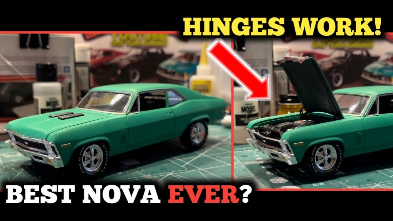 Revell: 1969 Chevy Nova Yenko Part 1: Paint, Engine & Custom Wheels