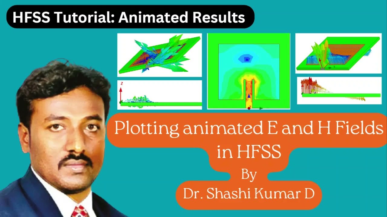 HFSS Tutorial: Plotting Animated fields