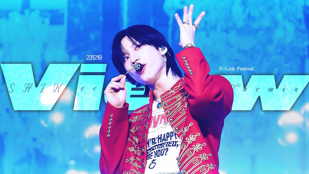 [4K] 231210 K-Link Festival 'View' TAEMIN Fancam / SHINee TAEMIN 샤이니 태민