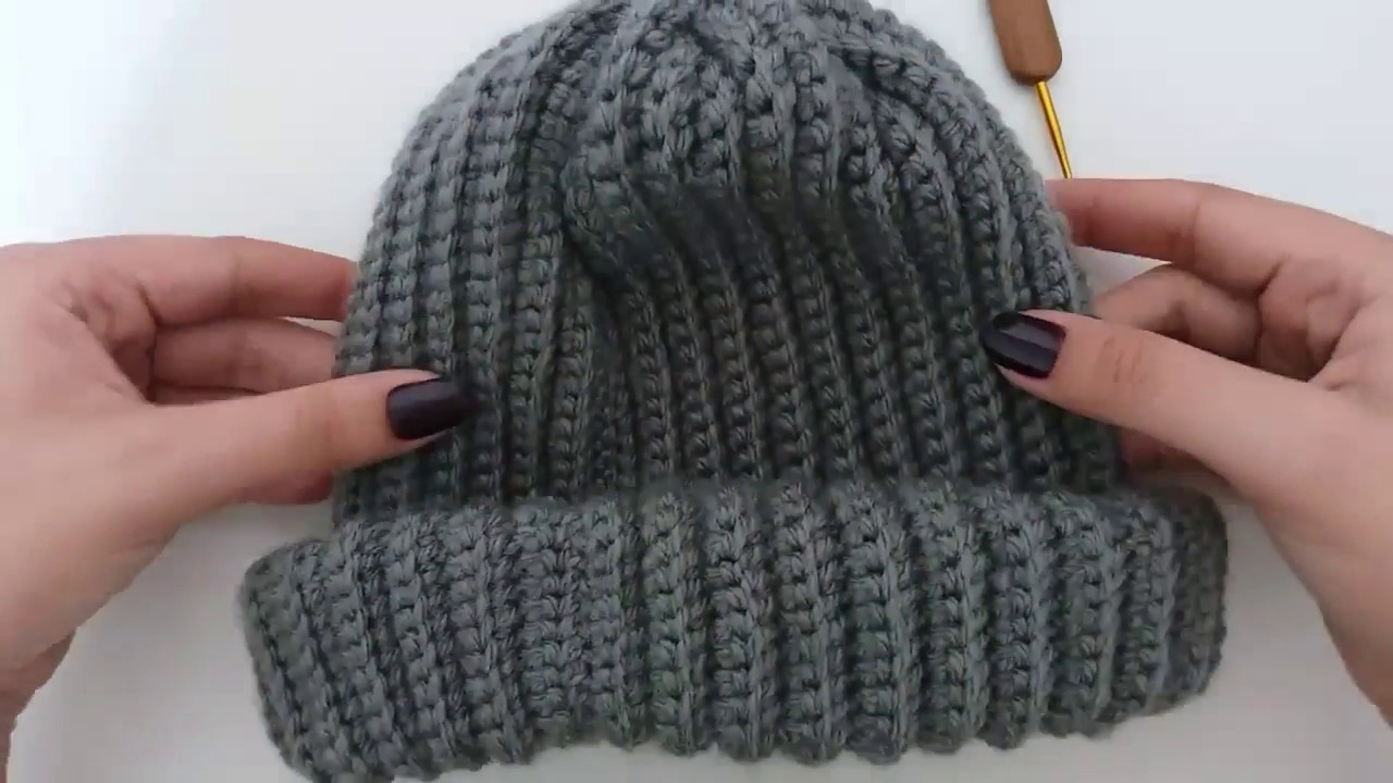 Touca Unisex em Crochê mais FÁCIL do mundo.