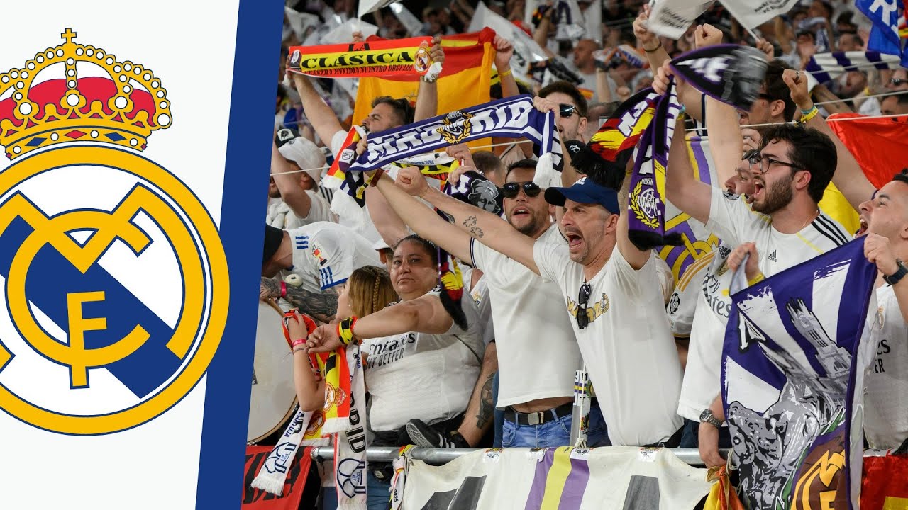 COPA DEL REY: &iexcl;Puro fervor BLANCO! La afici&oacute;n del REAL MADRID entona HALA MADRID en La Cartuja