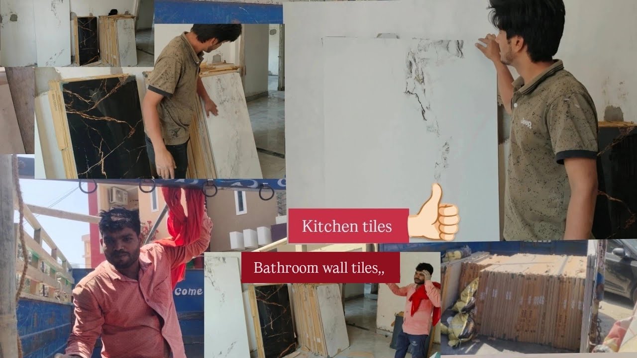 Wlcm to vlog day 58 guys dekho tiles aa gai hain site per