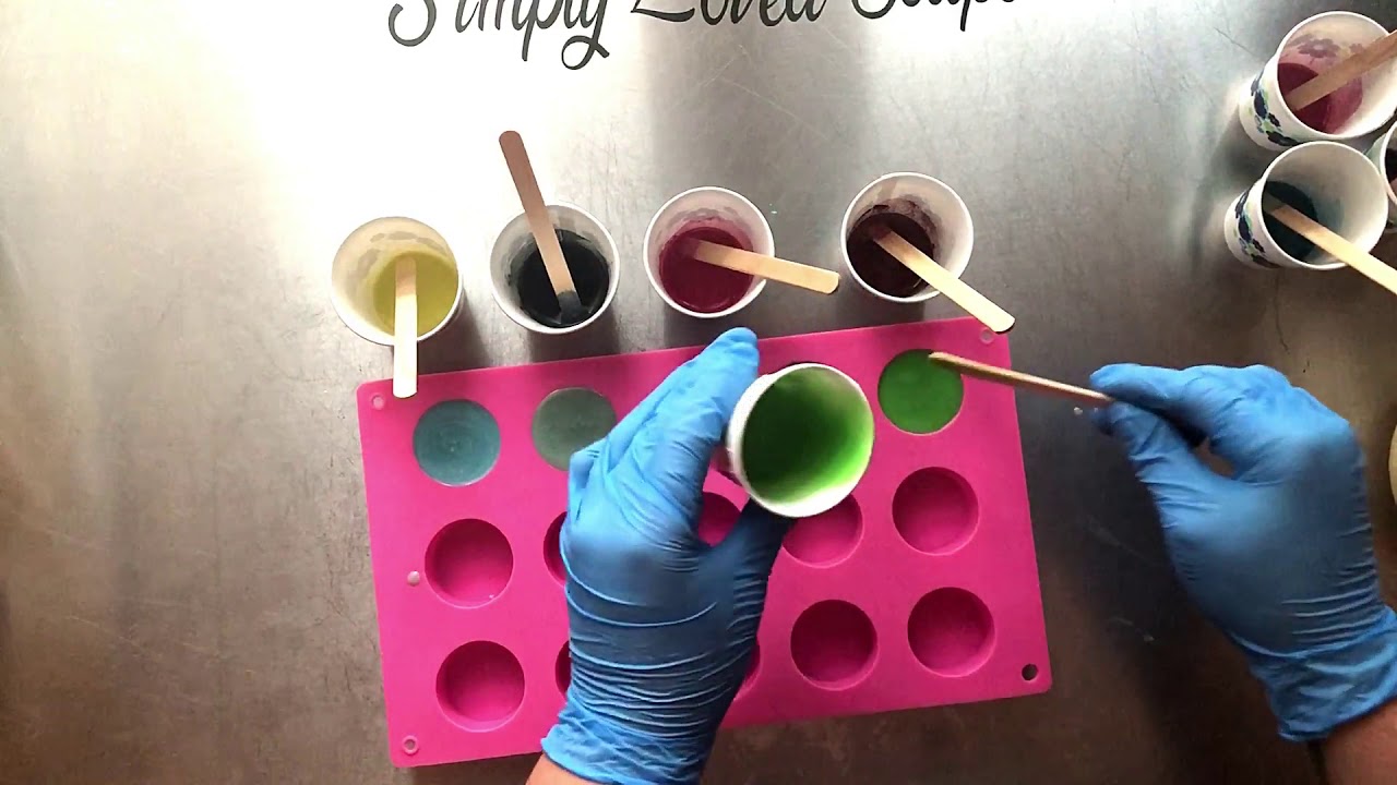 Testing Micas from Soap Box Mica and  BeScented