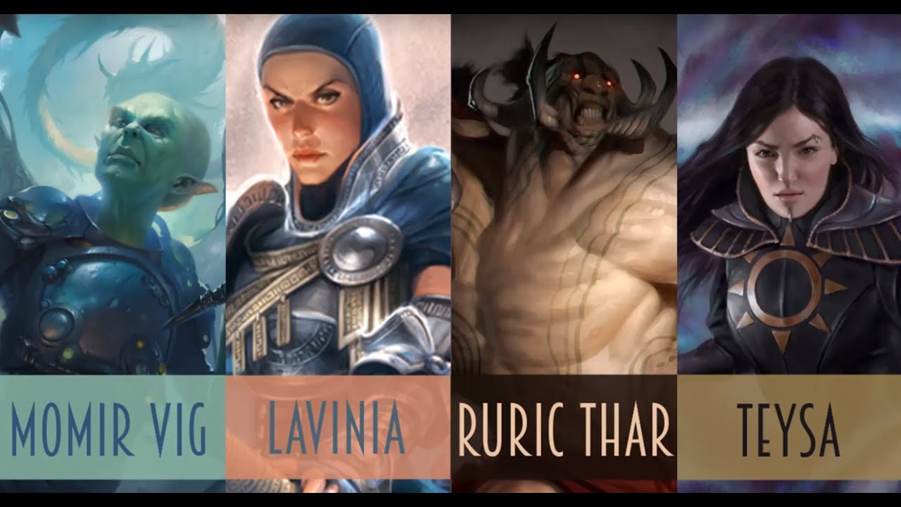 Momir Vig vs Lavinia of the Tenth vs Ruric Thar vs Teysa, Orzhov Scion  |  The Trinisphere | MTG