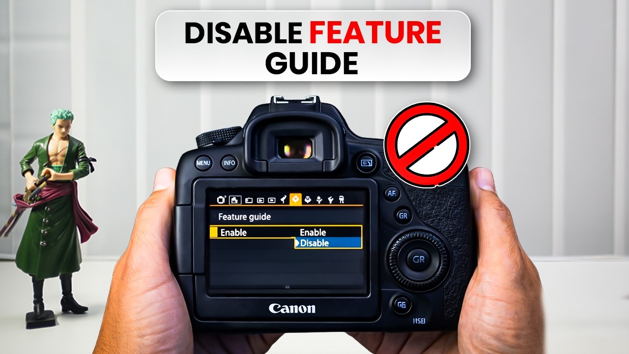 HOW to Disable Feature Guide on CANON CAMERA | TURN OFF GUIDED MODE CANON