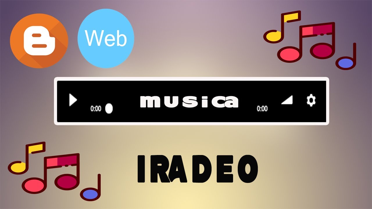 Como Colocar Música en Blogger y Sitio Web