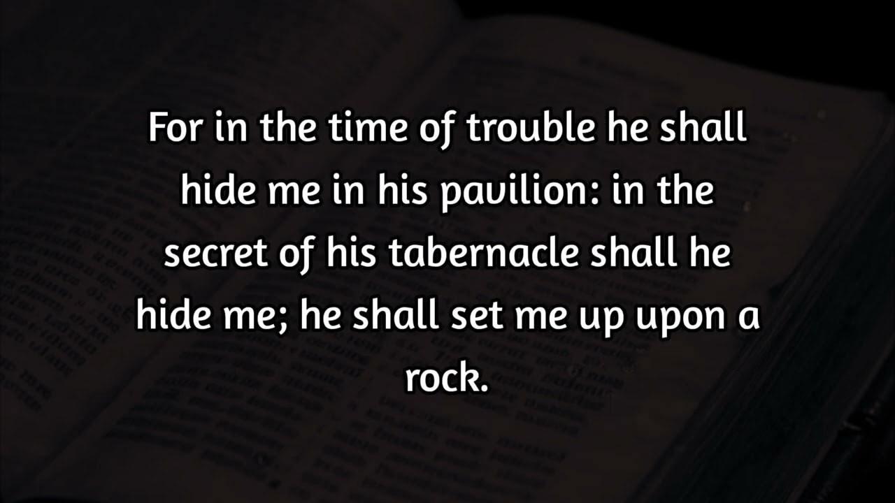 Psalm 27 — The Lord Is My Light and Salvation | Powerful Scripture Reading 🙏