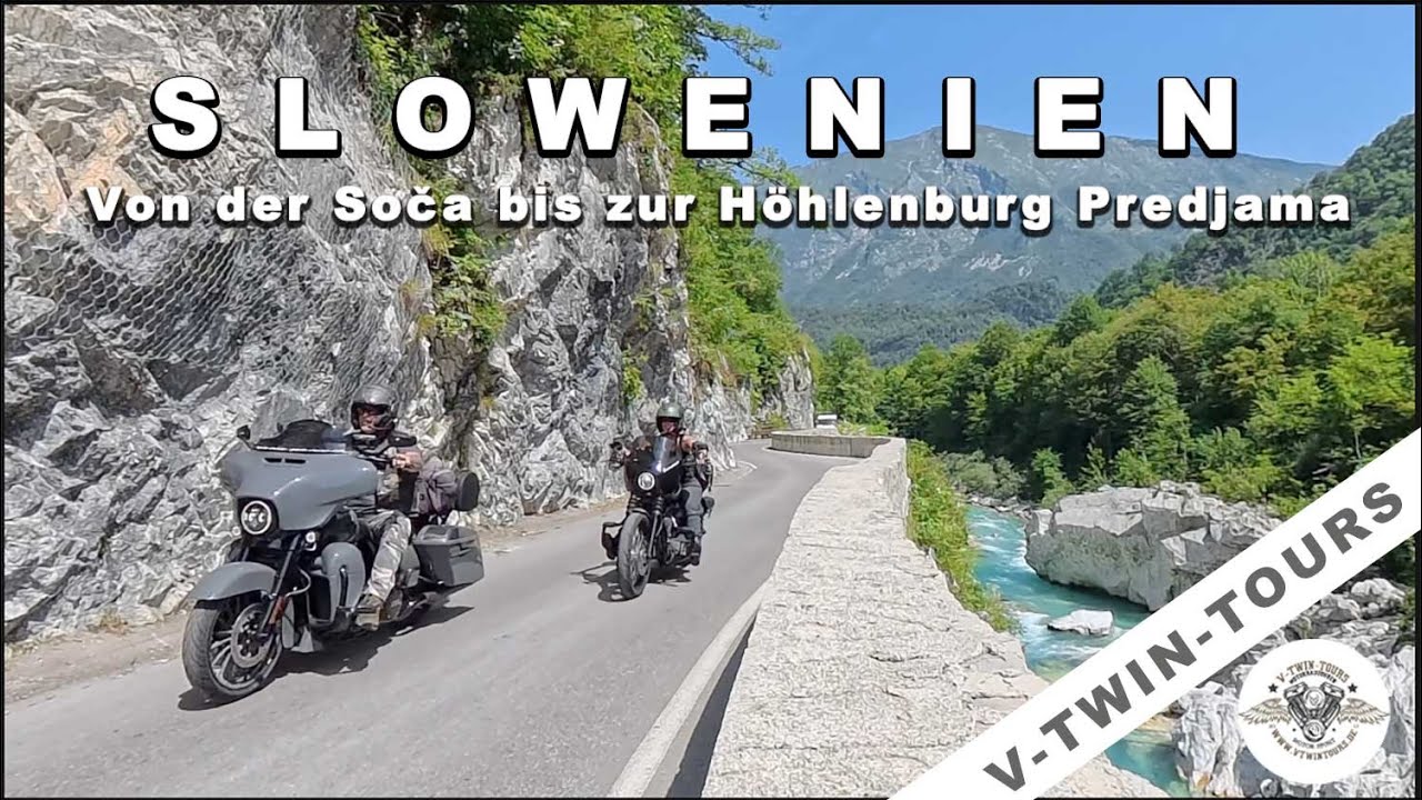 [01] Motorradreise Slowenien – Entlang der Soča bis zur Höhlenburg Predjama 🇸🇮
