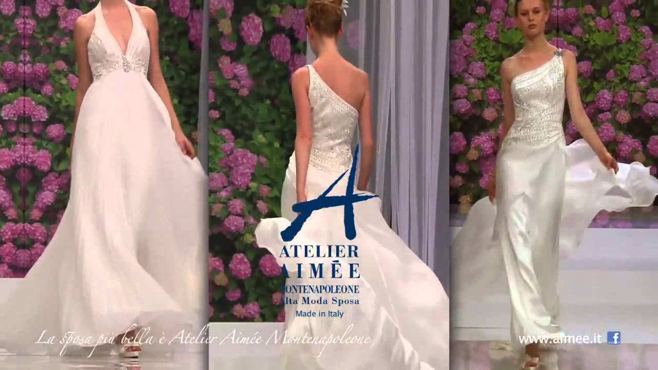 Collezione abiti da sposa 2013   Spot Atelier Aim&eacute;e su Real Time