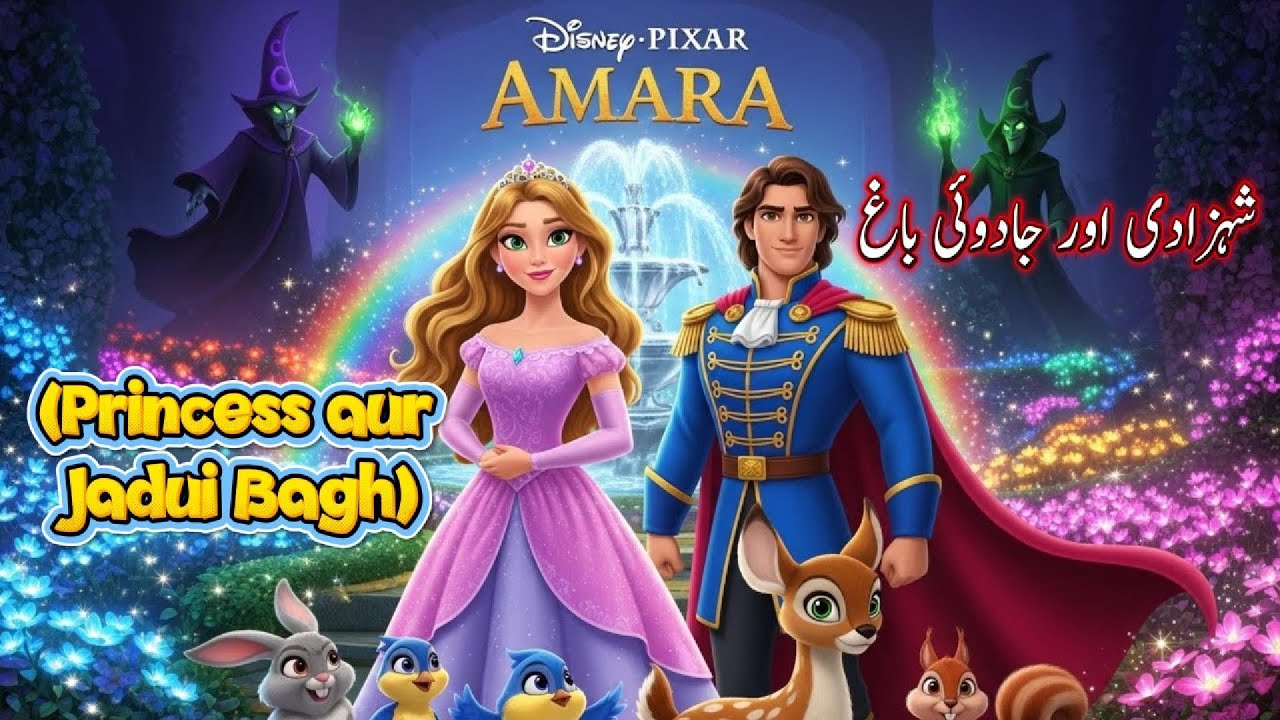 Princess aur Jadui Bagh | Princess story urdu hindi | Magical garden 
