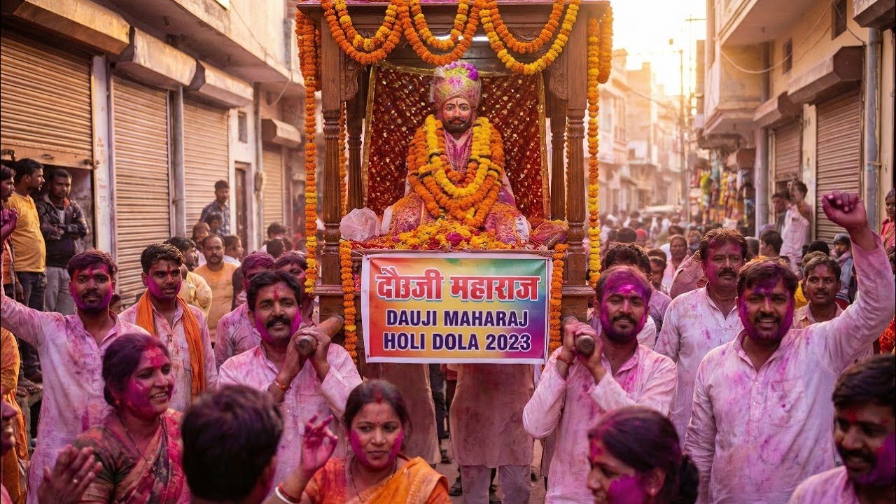 Dauji Maharaj, Holi Dola 2023