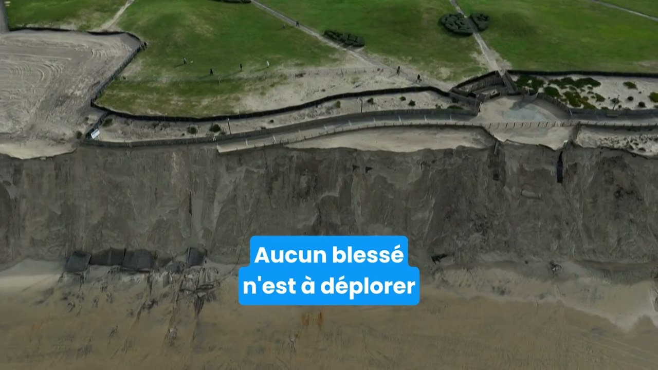 Biscarrosse : les images saisissantes de la promenade effondr&eacute;e