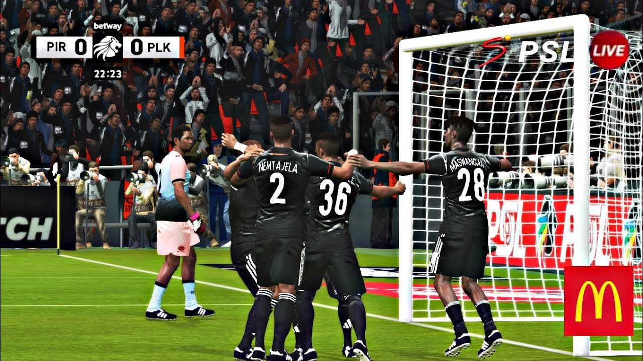 Orlando Pirates Pes 2017| Betway Premiership 2025/26 Patch| vs Polokwane City| Goals 