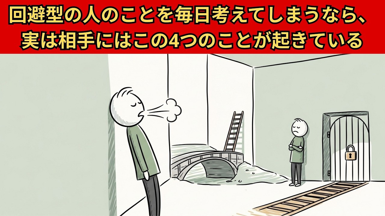 回避型の人のことを毎日考えてしまうなら、実は相手にはこの4つのことが起きている