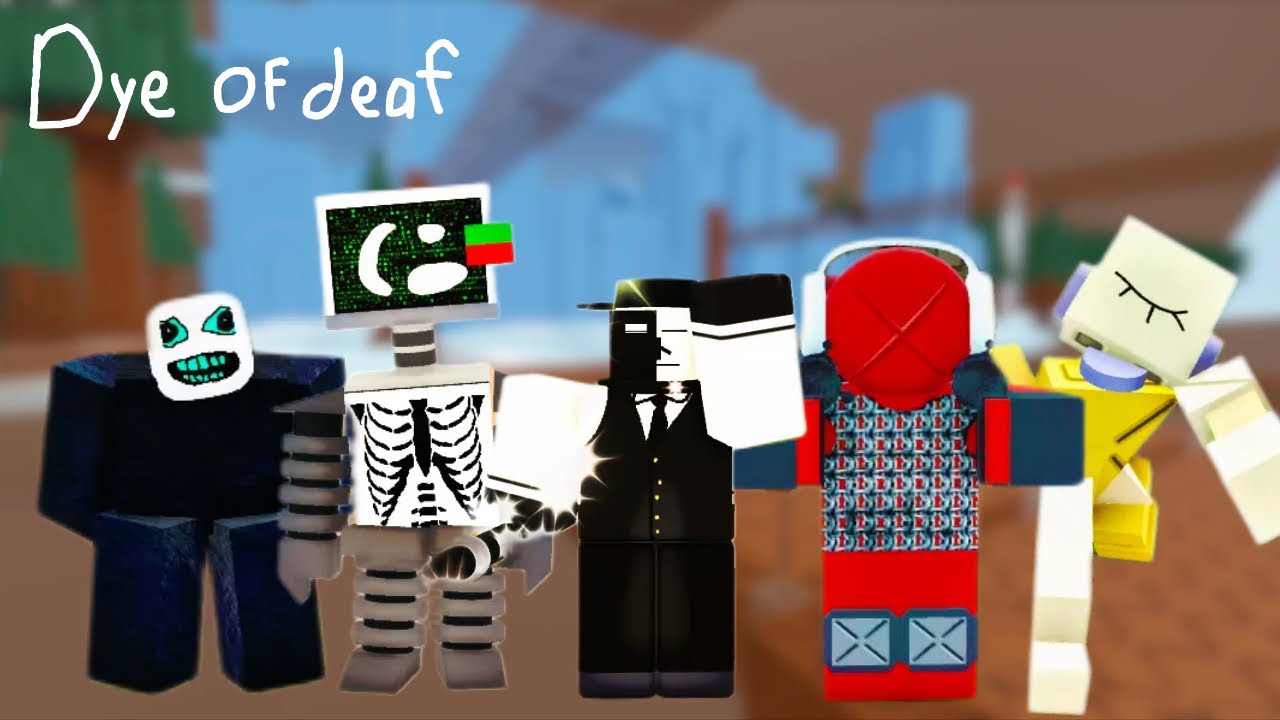 ПОБЕДА С КАЖДЫМ УБИЙЦЕЙ В «DYE OF DEAF»! | Roblox Dye of Deaf