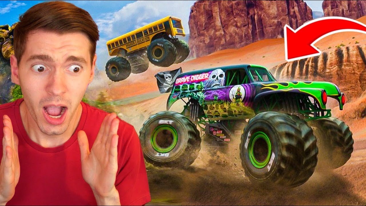 NOVO JOGO DE CORRIDA de MONSTER TRUCK! - Monster Jam Steel Titans 2