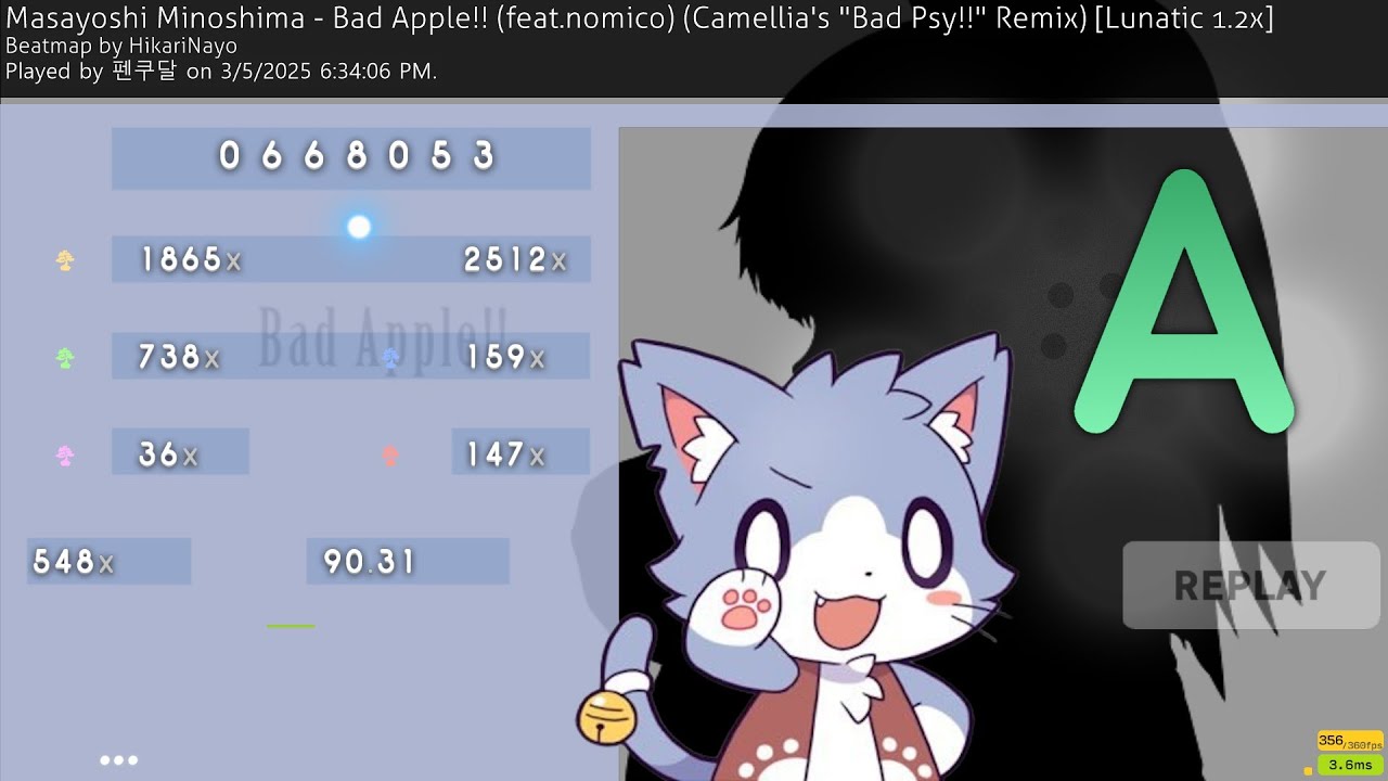hikarinayo bad apple lunatic 1.2