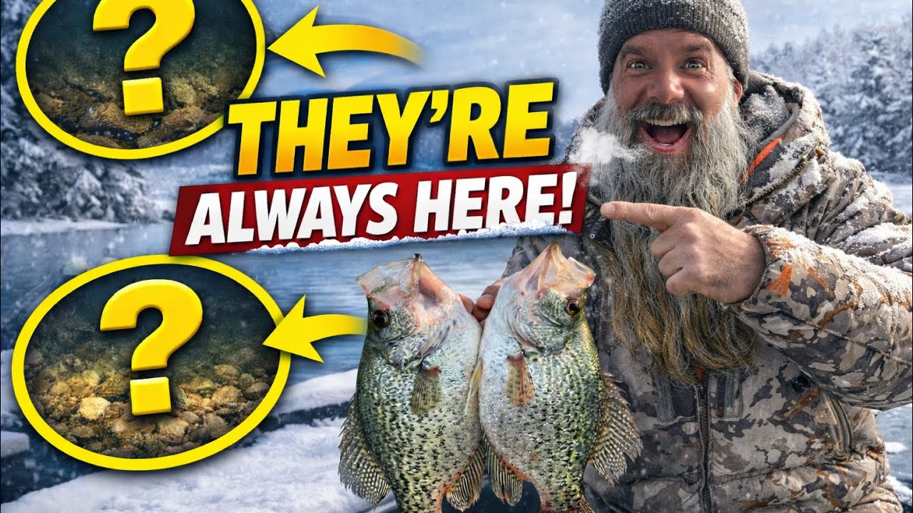 The ONLY 2 Things You Need to Find Winter Crappie on ANY Lake