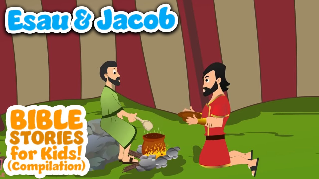 Esau & Jacob - Bible Stories For Kids! (Compilation)