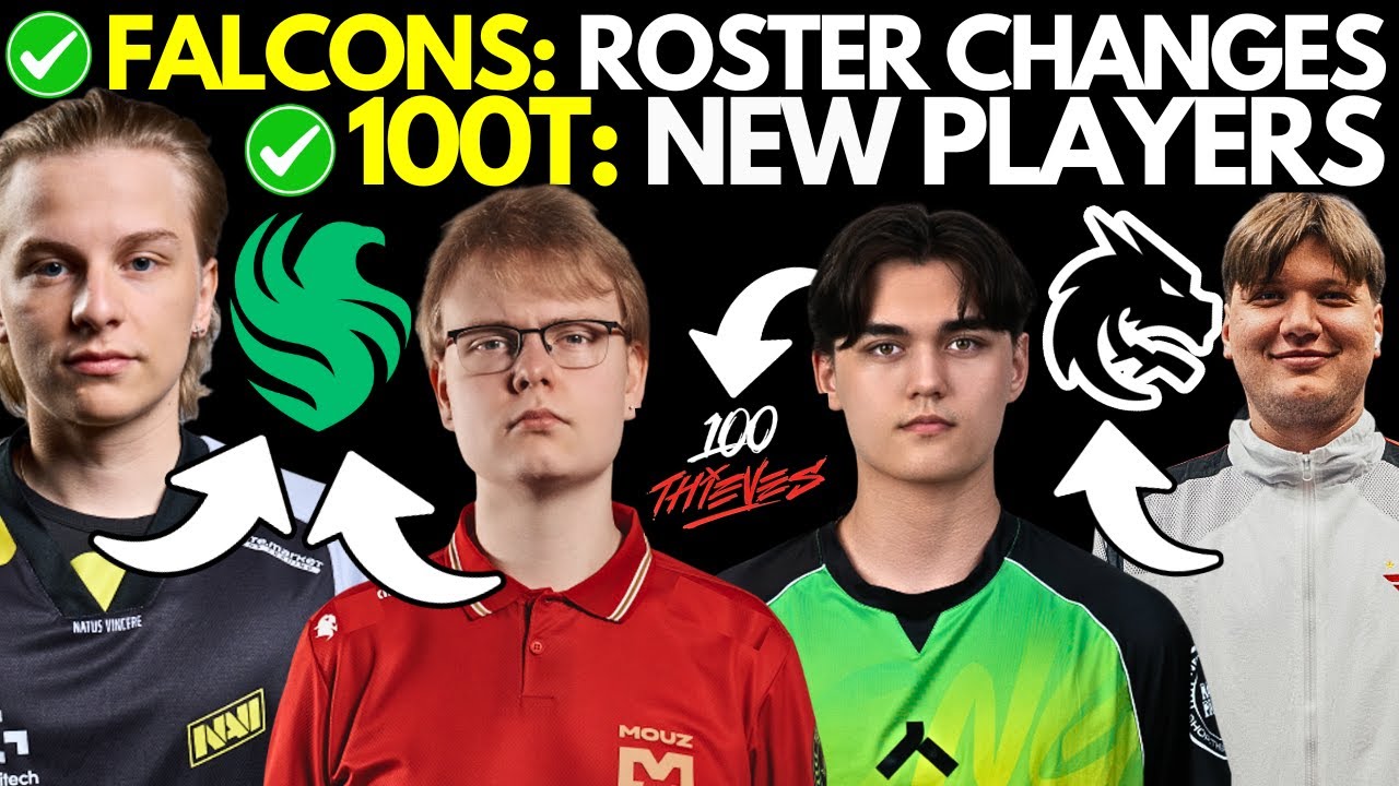 Falcons: Aleksib & Jimpphat JOINING? 100Thieves & Aurora RUMORS, s1mple on Spirit CHANGES | CS2 News