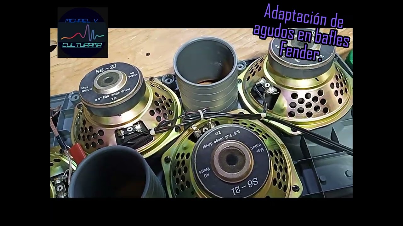 Instalación de Agudos en Fender Passport 250