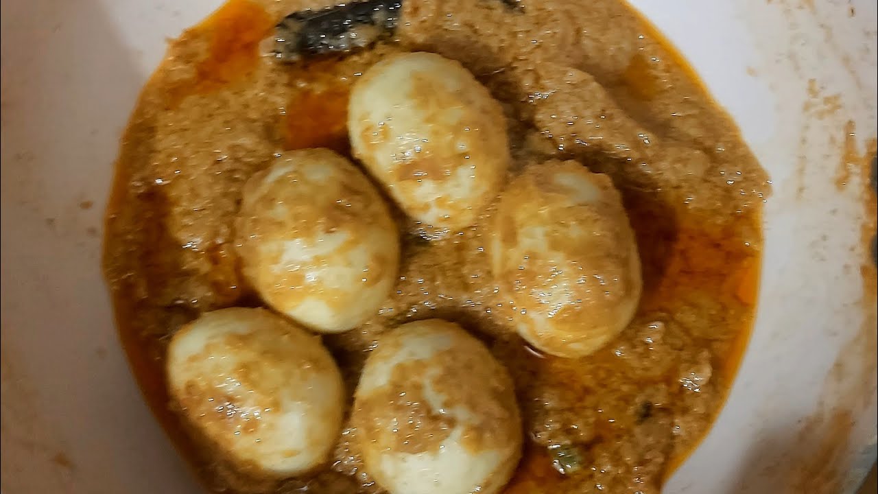 (ডিমের কোরমা রেসিপি) (egg korma recipe) #eggrecipe 