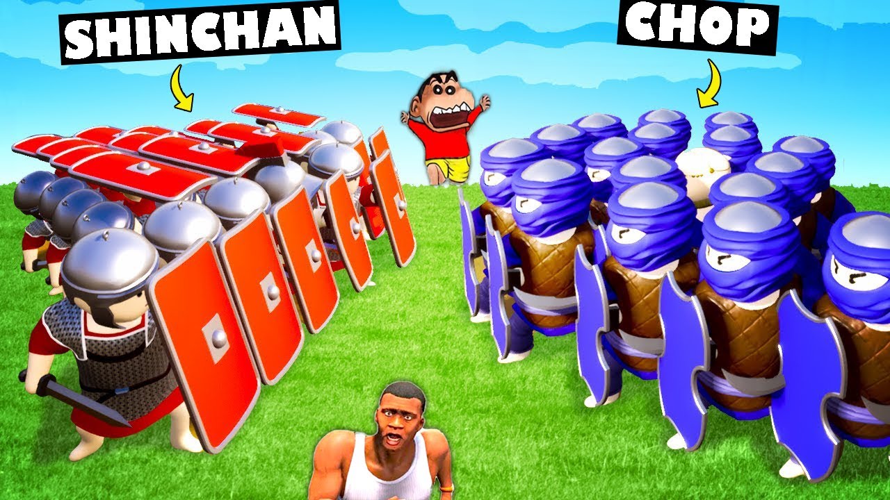 BIGGEST BATTLE 🔥 SHINCHAN vs CHOP vs AMAAN-T | WHO WILL BE VICTORIOUS ?