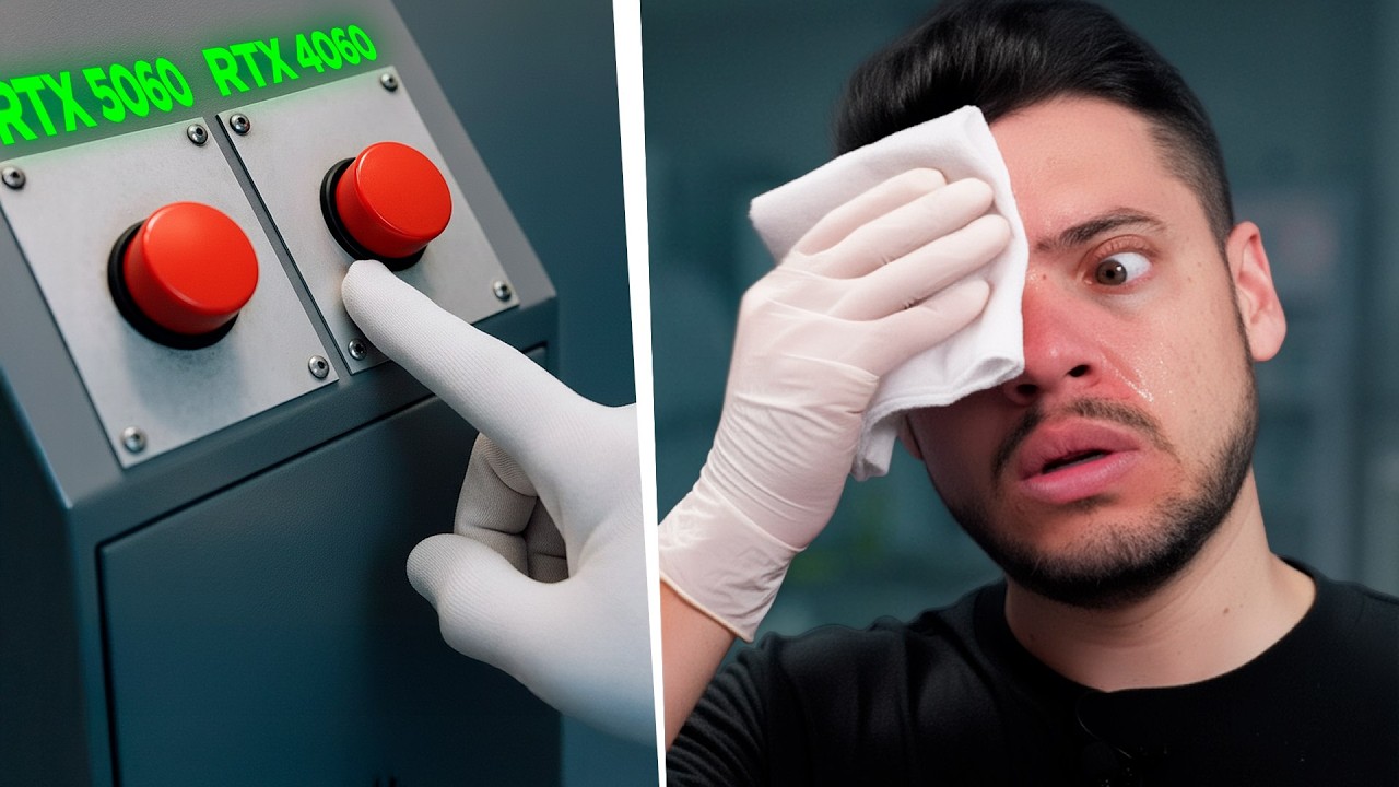 A NVIDIA TE ENGANOU? RTX 4060 vs RTX 5060, a DIFERENÇA REAL!
