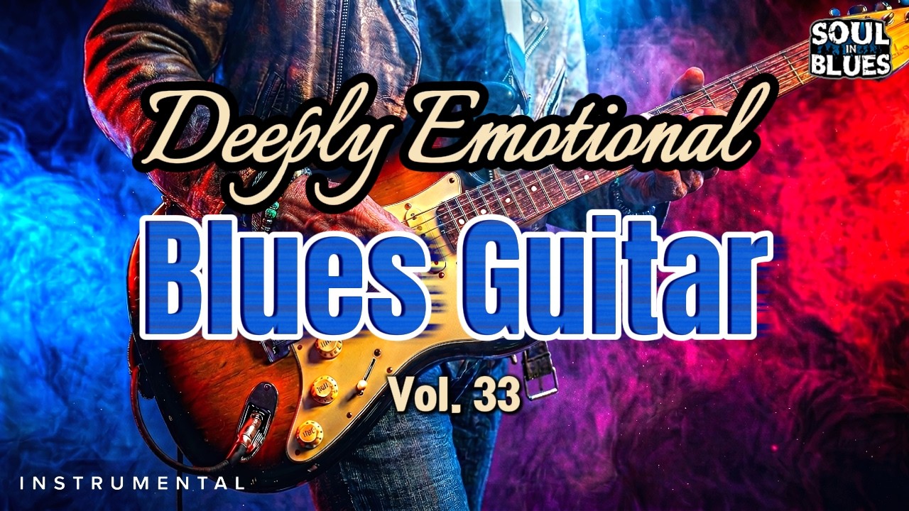 Deeply Emotional Blues Guitar 33 &ndash; Slow Blues | A Lonely Night That Never Ends