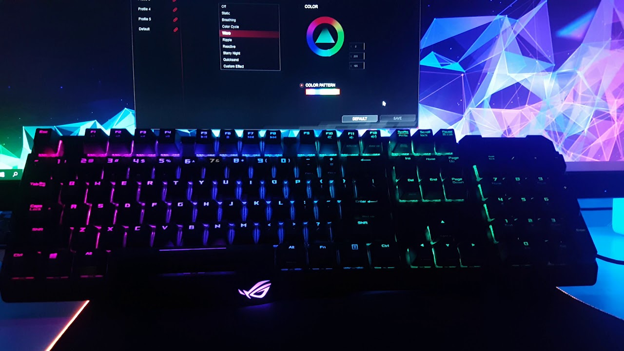ASUS ROG Claymore - Mechanical Gaming Keyboard Review/Demo