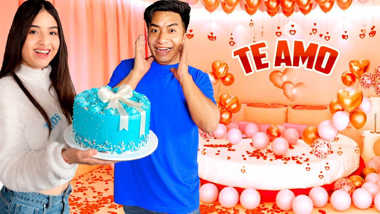 MI NOVIO NO SUPO QUE LE PREPARÉ ESTO EN SU CUMPLEAÑOS