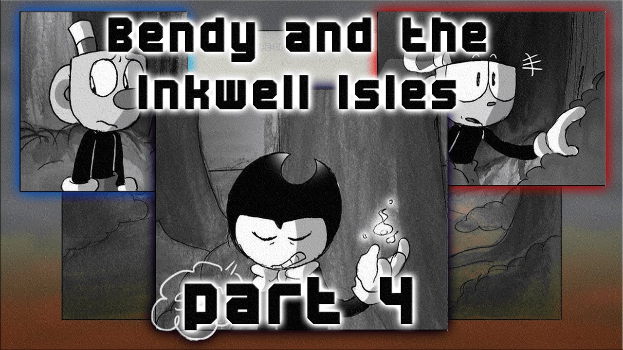 Бенди и Чернильные острова - ЧАСТЬ 4 (BENDY X CUPHEAD CROSSOVER COMIC DUB)