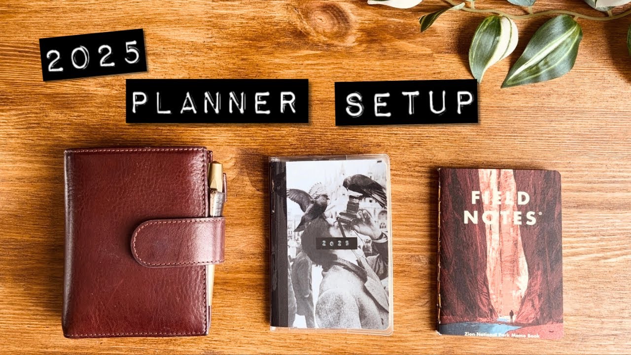 2025 Planner Setup in Passport Moterm Travelers Notebook