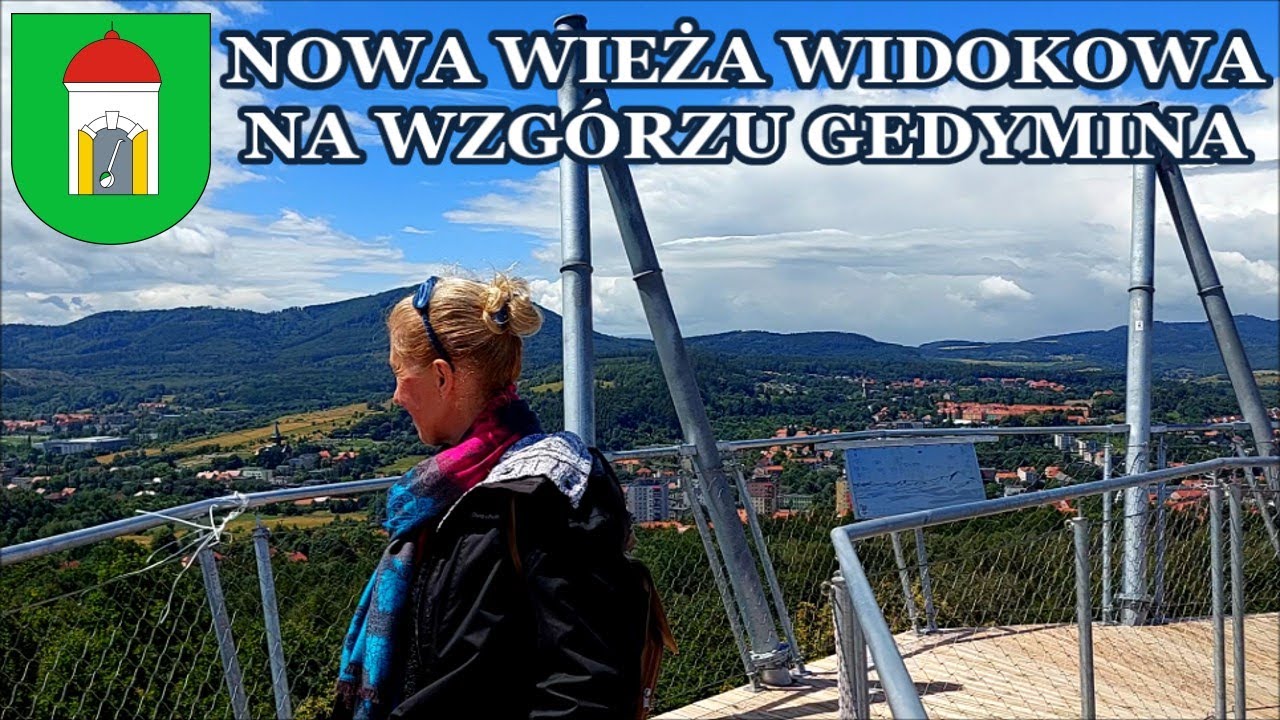 Wieża widokowa na Wzgórzu Gedymina w Szczawnie Zdroju / lato 2022 [#wieżawidokowa #szczawnozdrój]