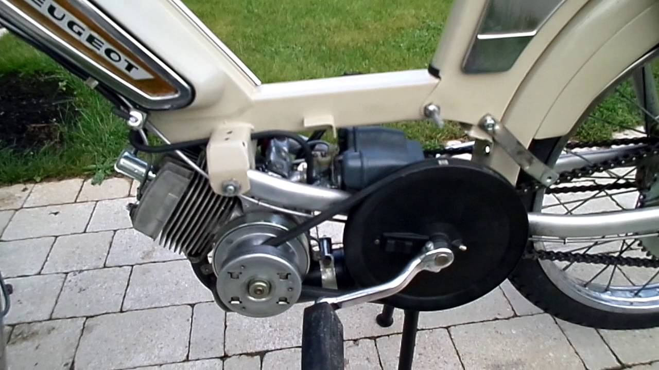 Peugeot 103 VS de 1971 Variateur problèmes résolut.