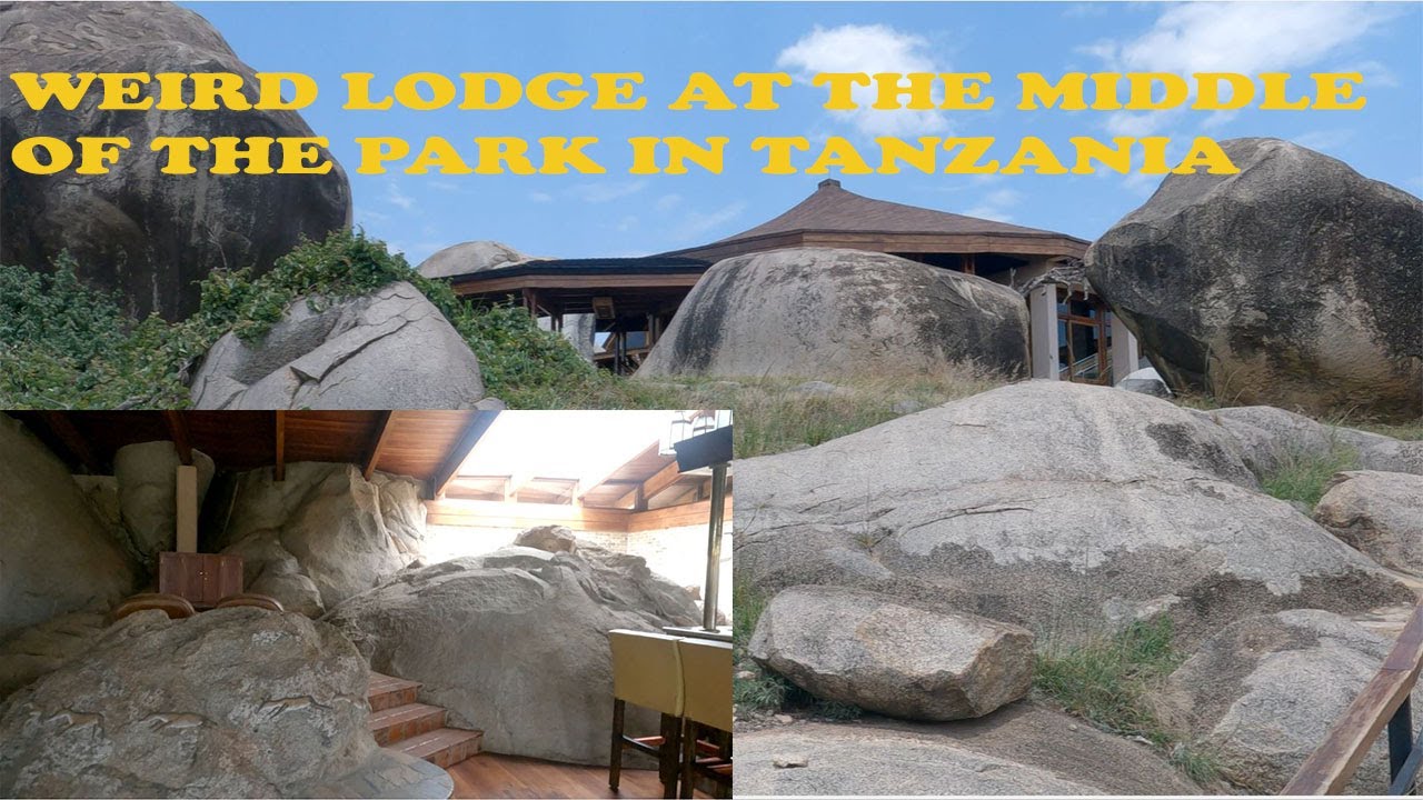 THE LODGE THAT IS BUILT ON THE BIG ROCKS AT THE MIDDLE OF THE SERENGETI NATION PARK