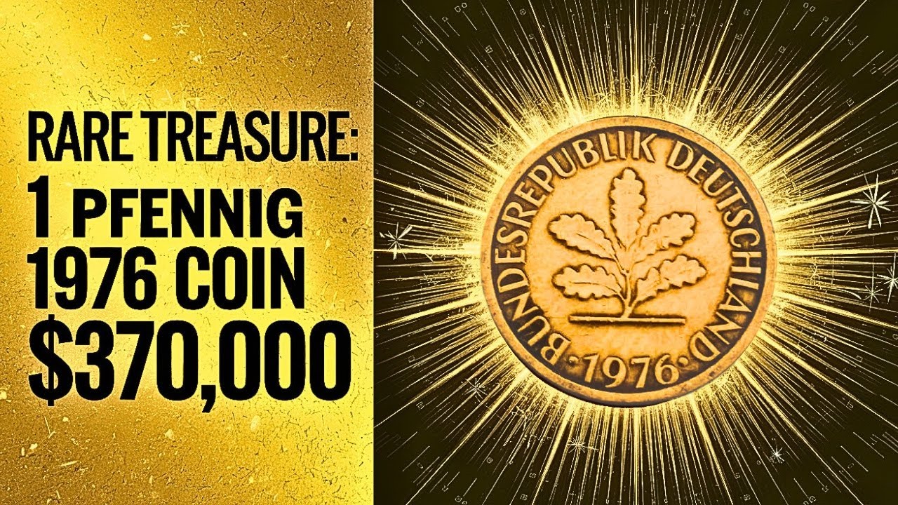 📢 Rare 1 Pfennig 1976 Coin Worth 👉$370,000!👈 Do You Have This Hidden Treasure 🪙PCGS Grading