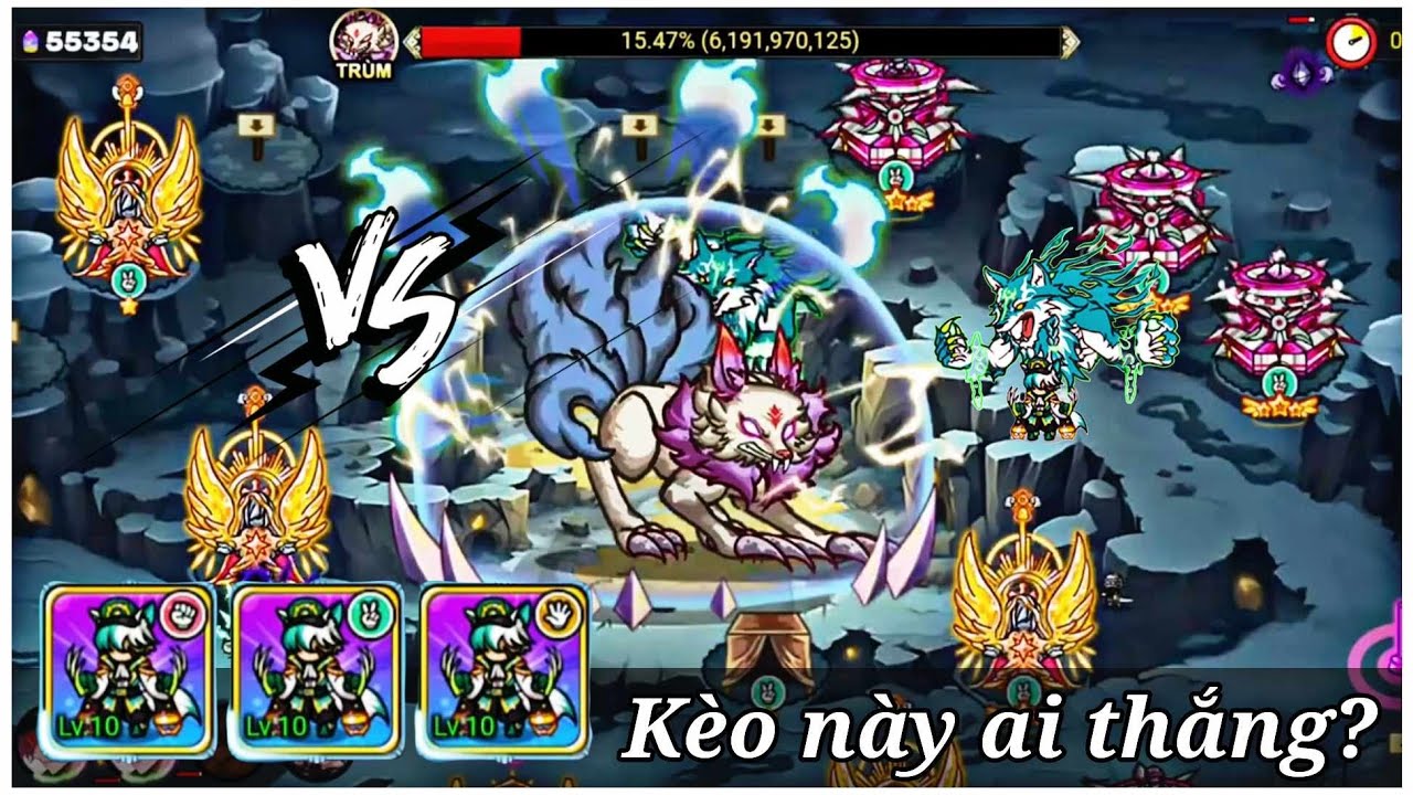 Dùng Sói hoang đánh Boss Sói già | Gold Tower Defence | Snow