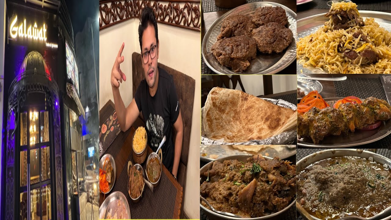Galawat The Taste Of Gharana has Kolkata’s Best Biryani | Mutton Lucknavi Biryani & Galouti Kebab 😛