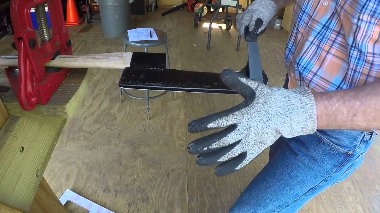 GeoU Bush Hook Sparpening Techniques