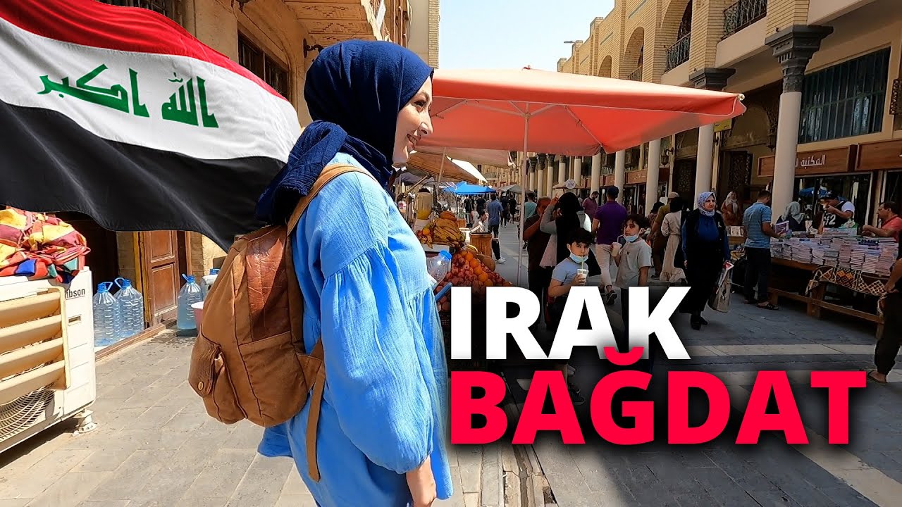 IRAK-BAĞDAT-BAĞDAT'TA OSMANLIYA AİT MEŞHUR BİR KAFE 
