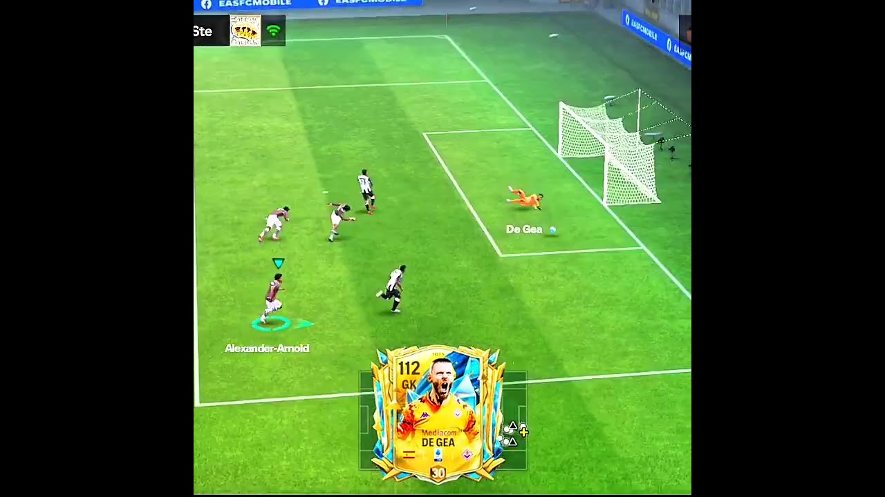 De Gea x3 save ☠️🥀 #fifamobile #fcmobileid #eafc #fifa #eafcmobile