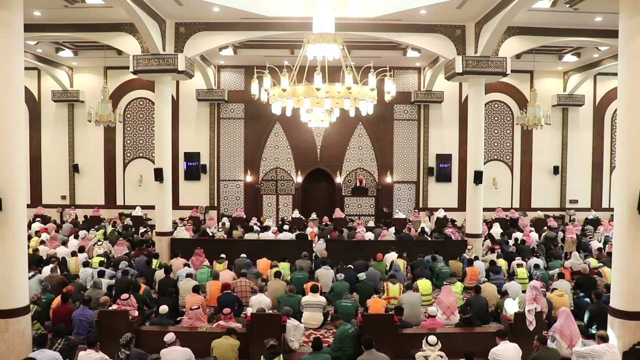 خطبة الجمعة بعنوان النسف لفضائل ليلة النصف