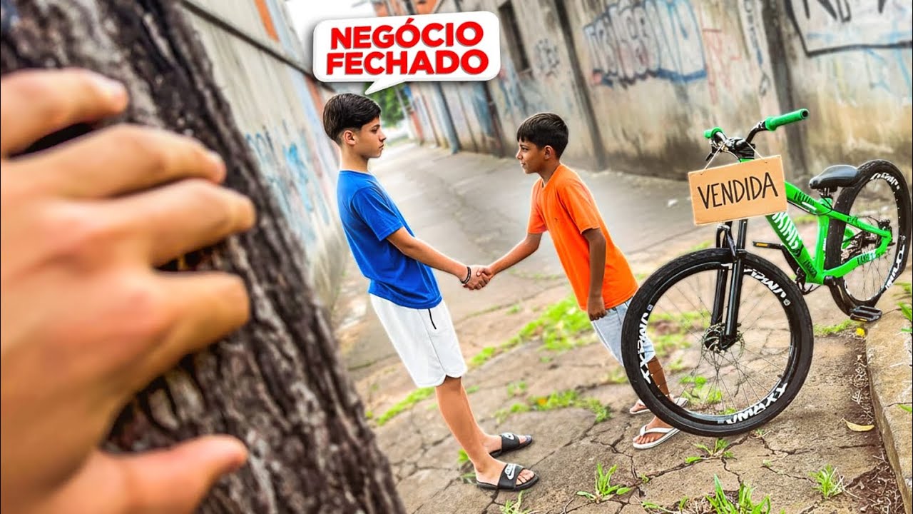 O Yago Vendeu a Bike Porque Está Passando Por Necessidade! 