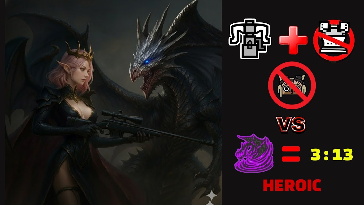 3:13, HBG no armor no palico + heroic troll Tempered Kushala Daora | MHW : Iceborne