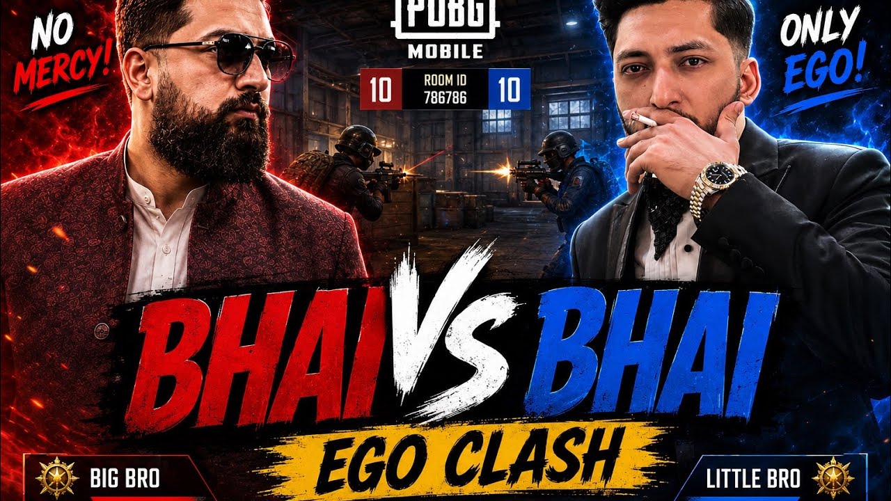 Brother vs Brother | Ego Took Over🔥 | Pubg Mobile | How Brand 