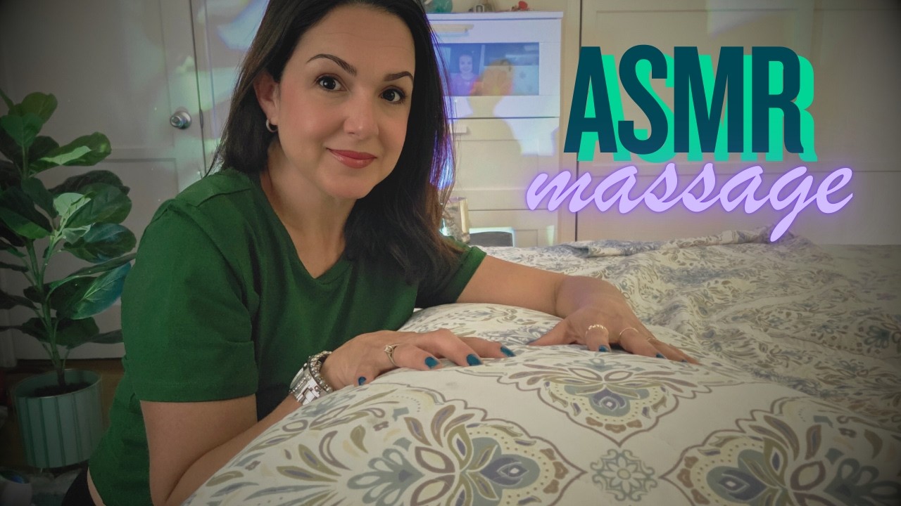 ASMR Soft Back Massage to Relax You (Body Pillow)